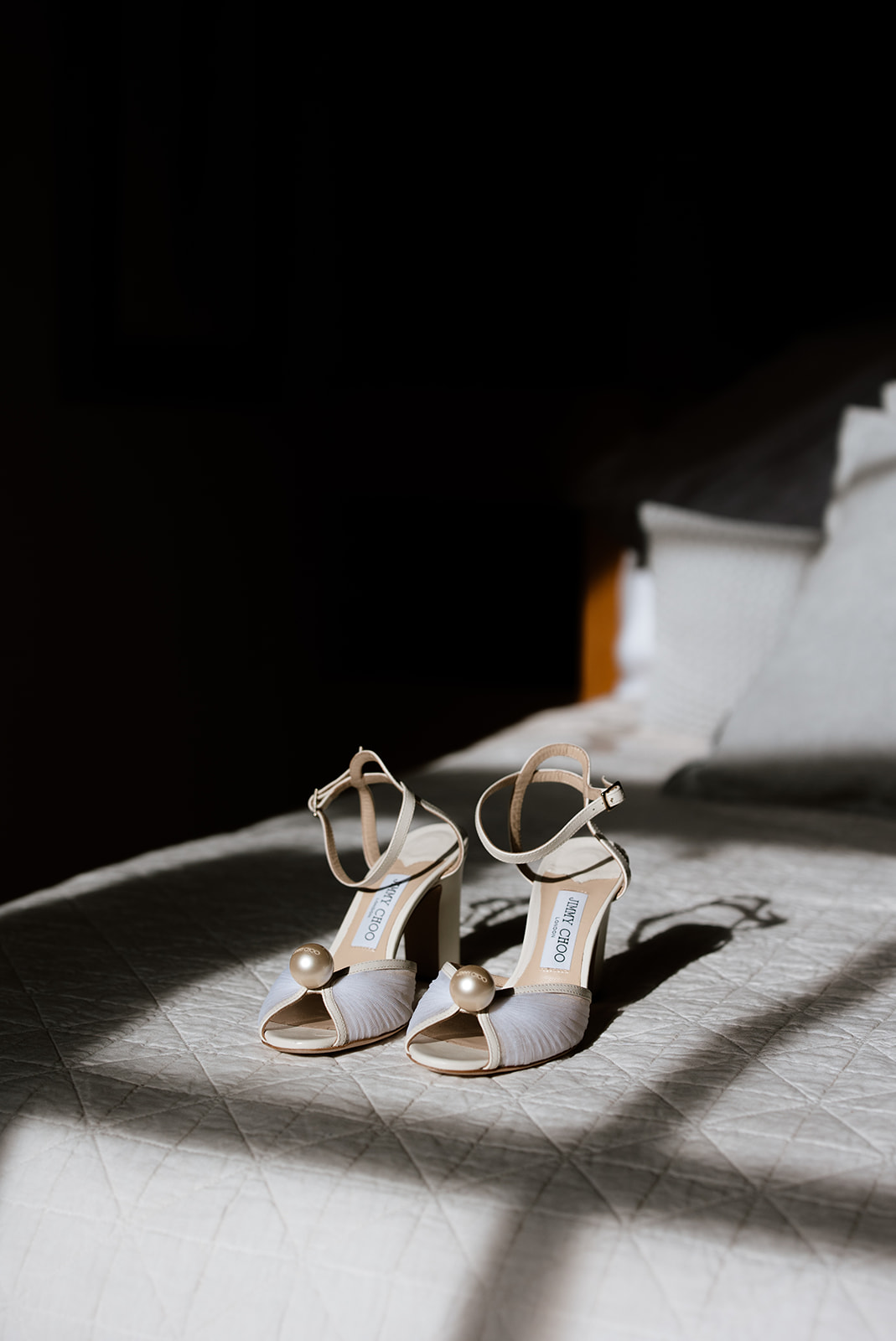 jimmy choo pearl wedding sandals