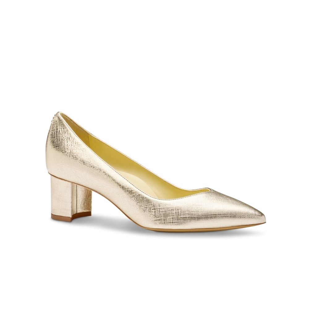 Sarah Flint — Perfect Emma – Gold Textured Saffiano