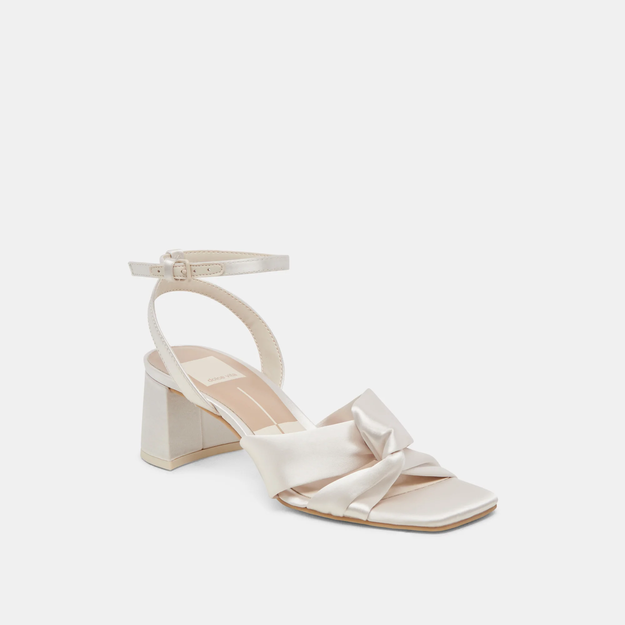 Dolce Vita Brenna Heels – Ivory Satin