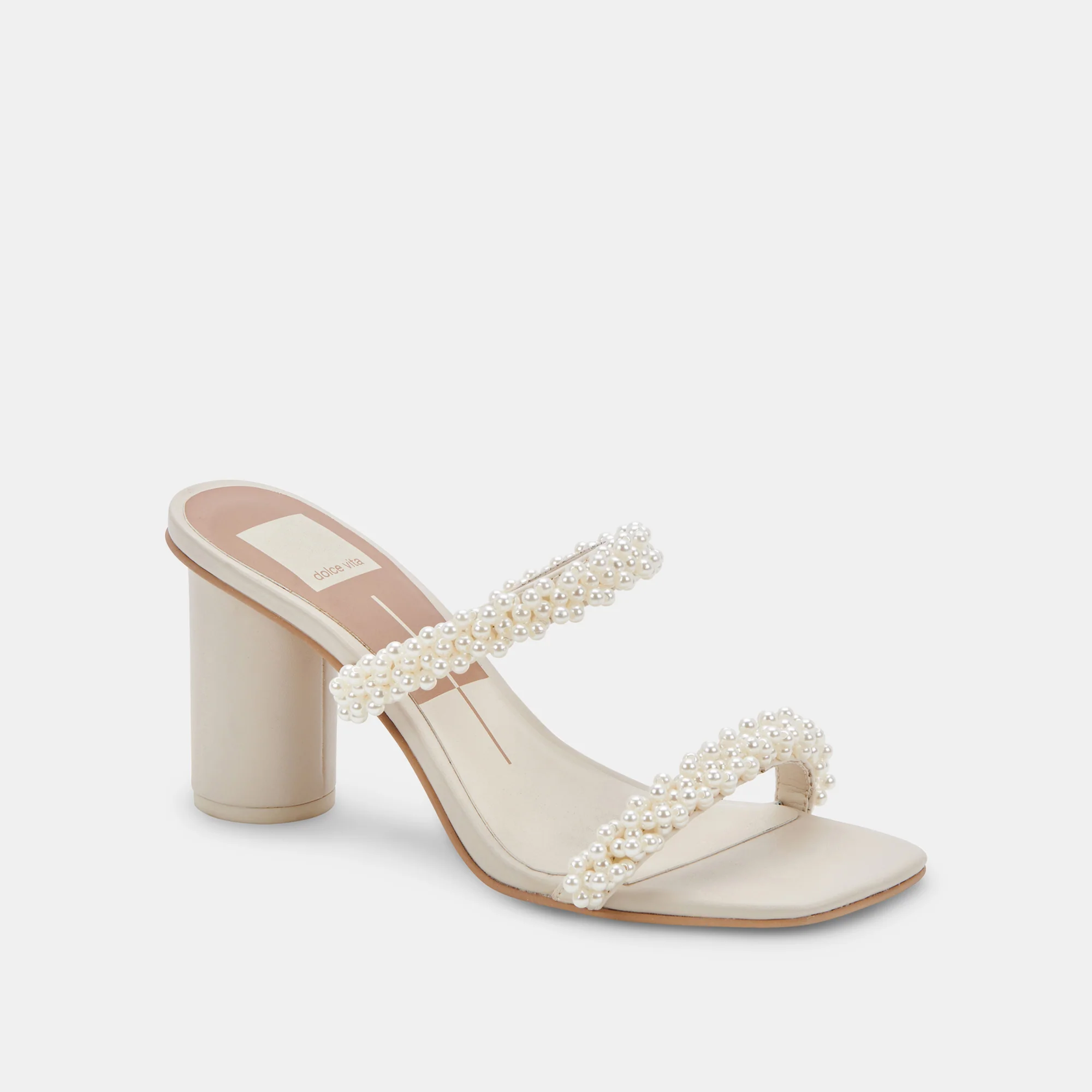 Dolce Vita Noel Heels – Vanilla Pearls