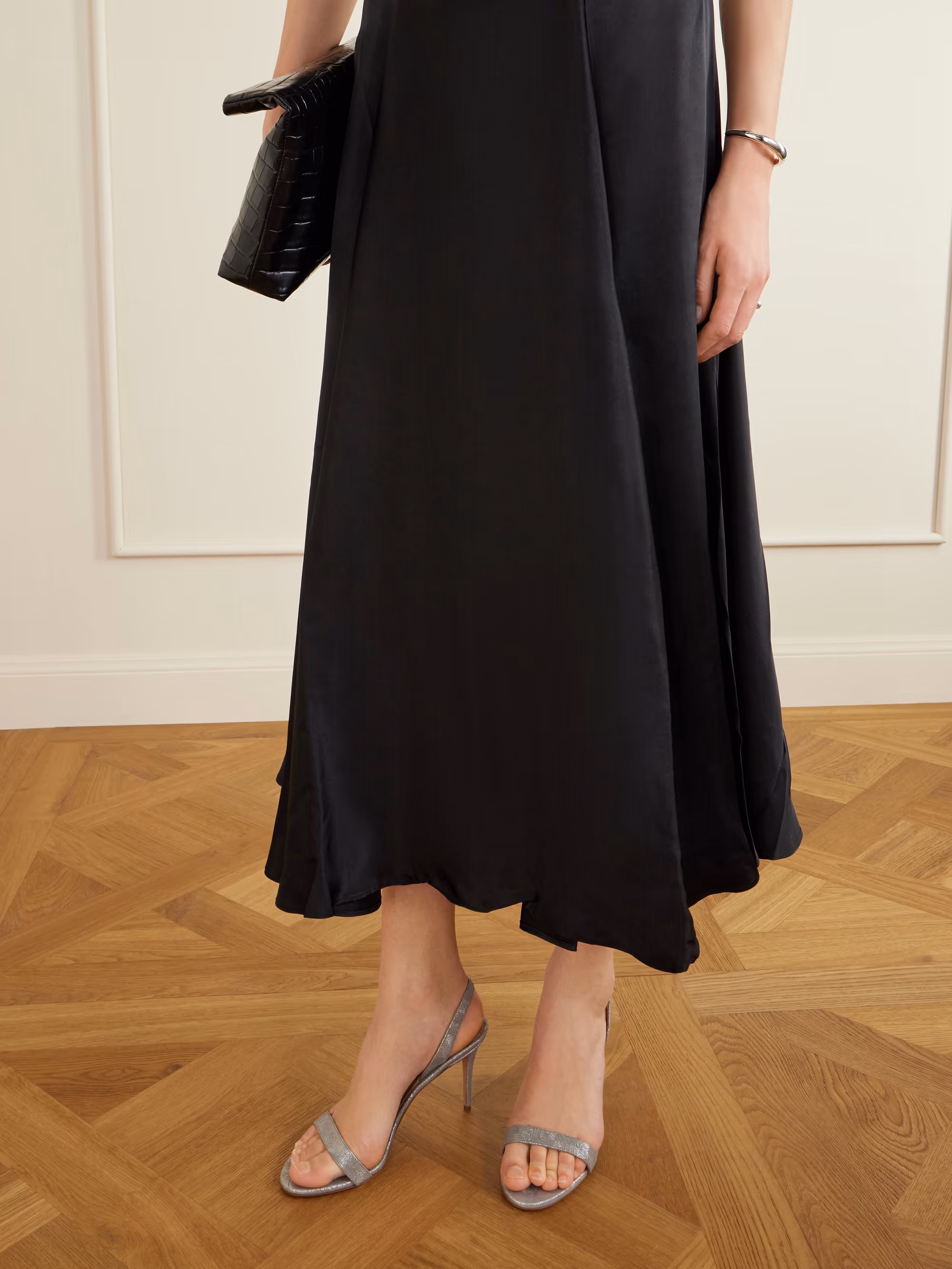 Aquazzura So Nude 85 Slingback Sandals