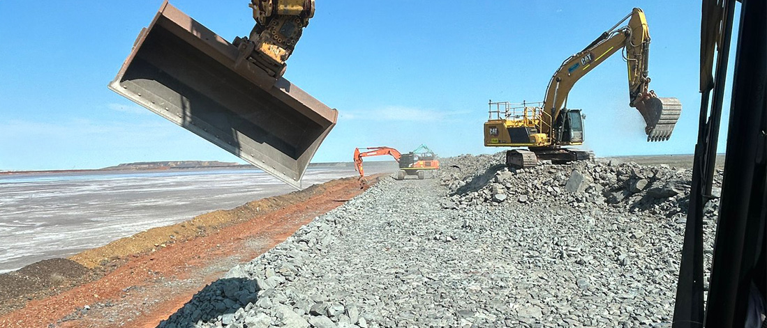 Tailings Dam Construction