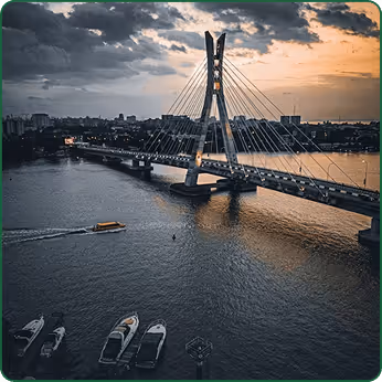 Image of Lagos Ikoyi link bridge