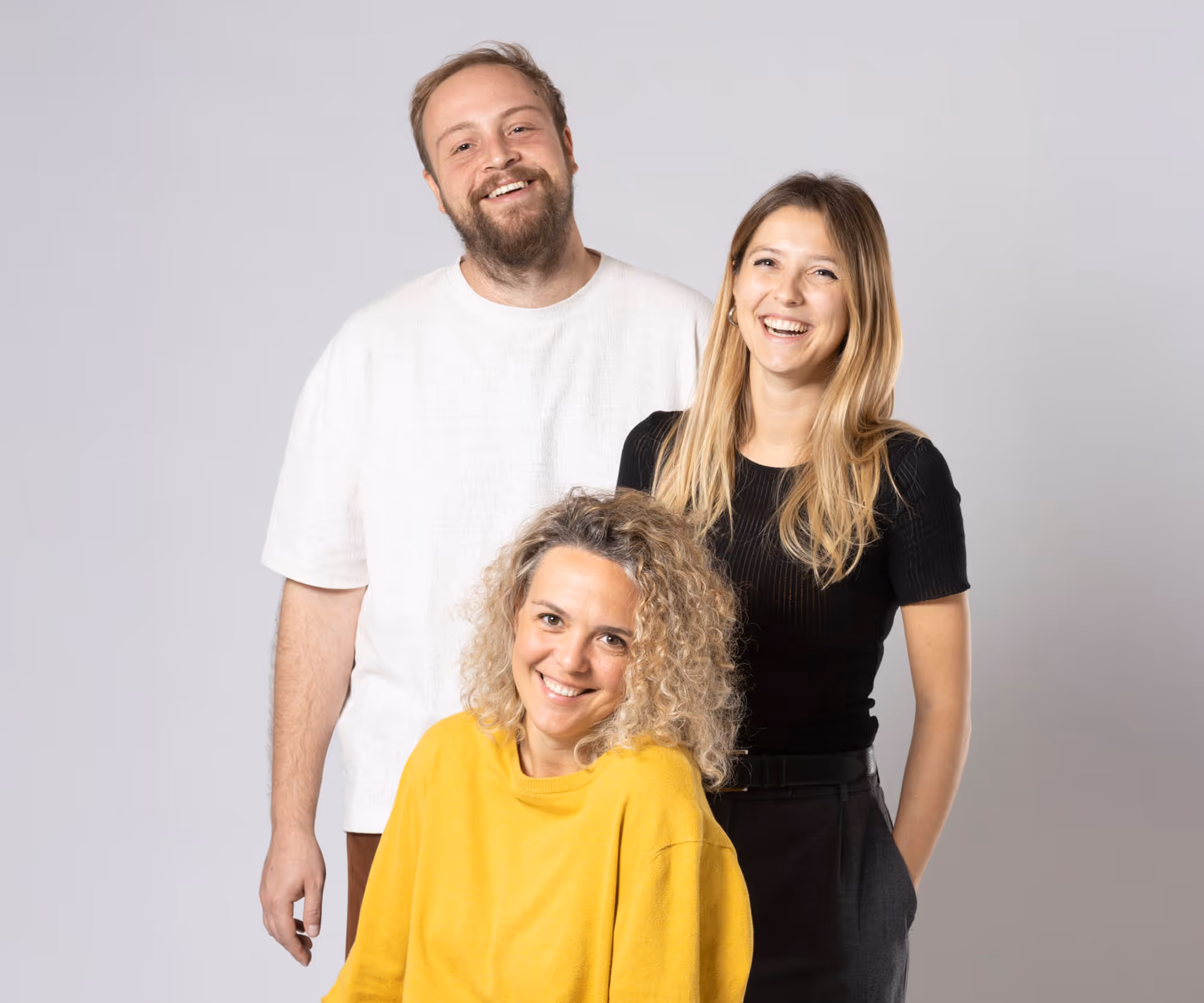 Studio Tino: Linda, Valentina e Gregorio