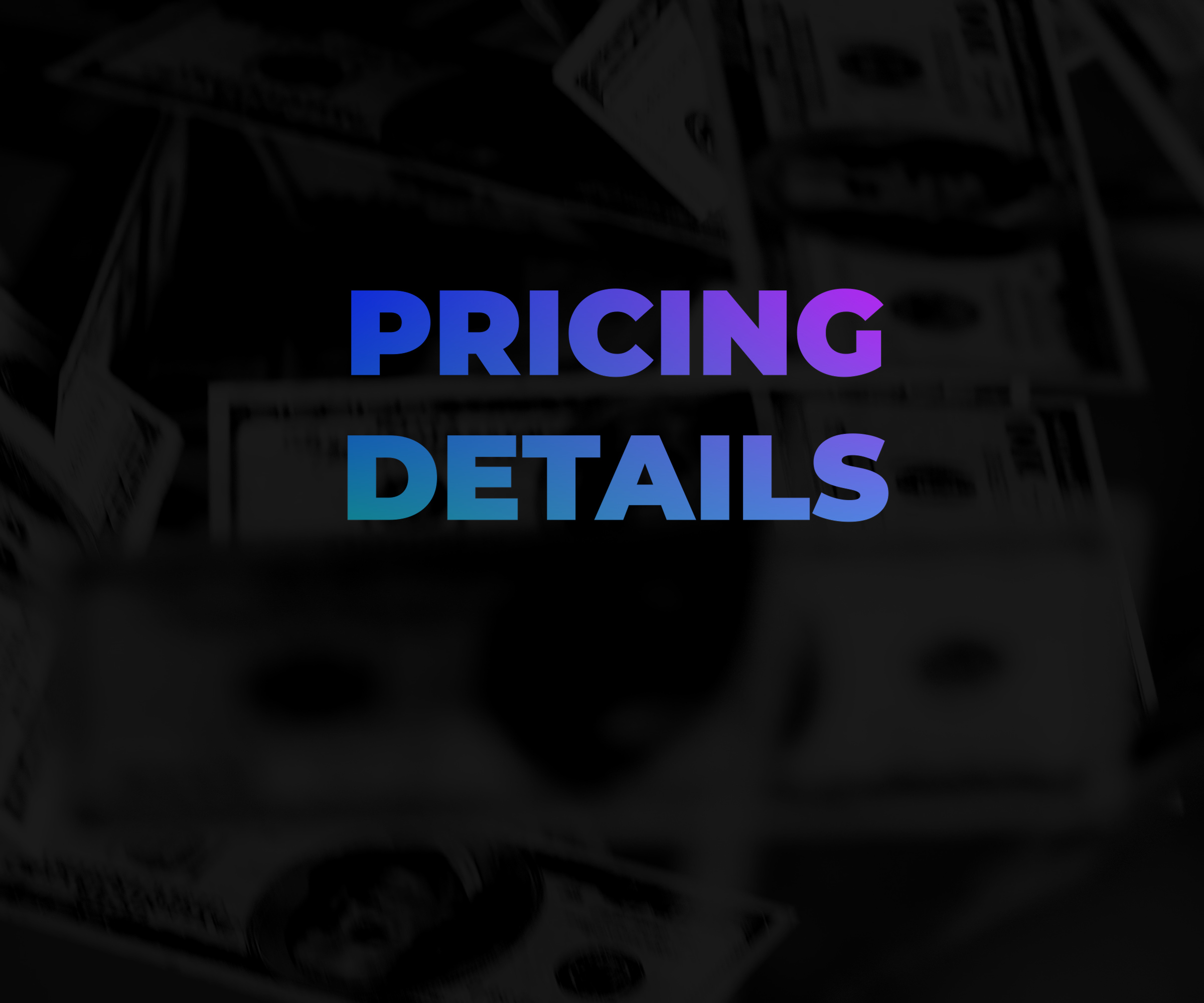 Pricing
