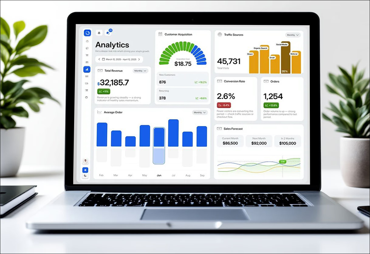 image of automation software dashboard