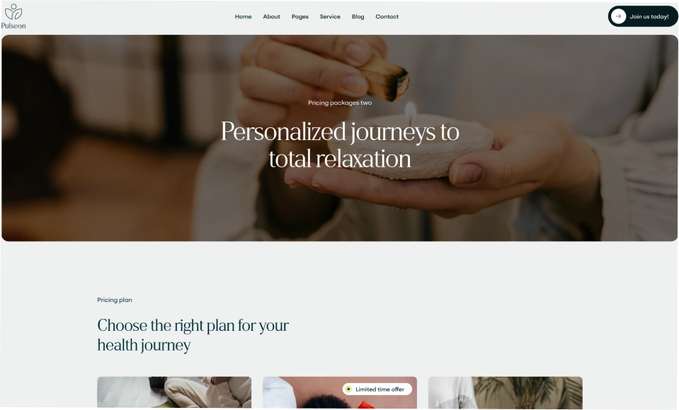 pulseon landing marquee image