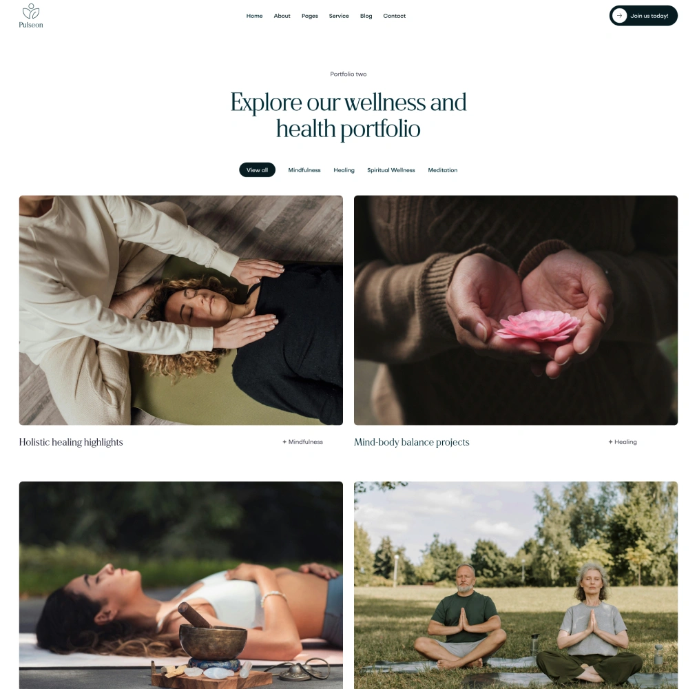 pulseon landing price portfolio image