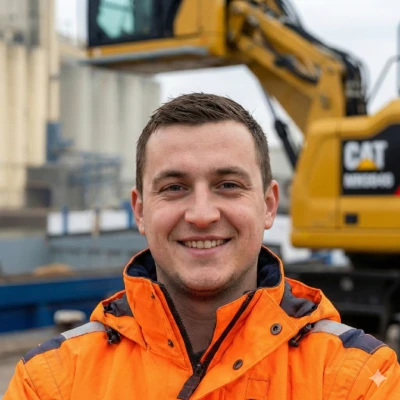 Photo de profil de Nicolas, rédacteur et conducteur d'engins polyvalent