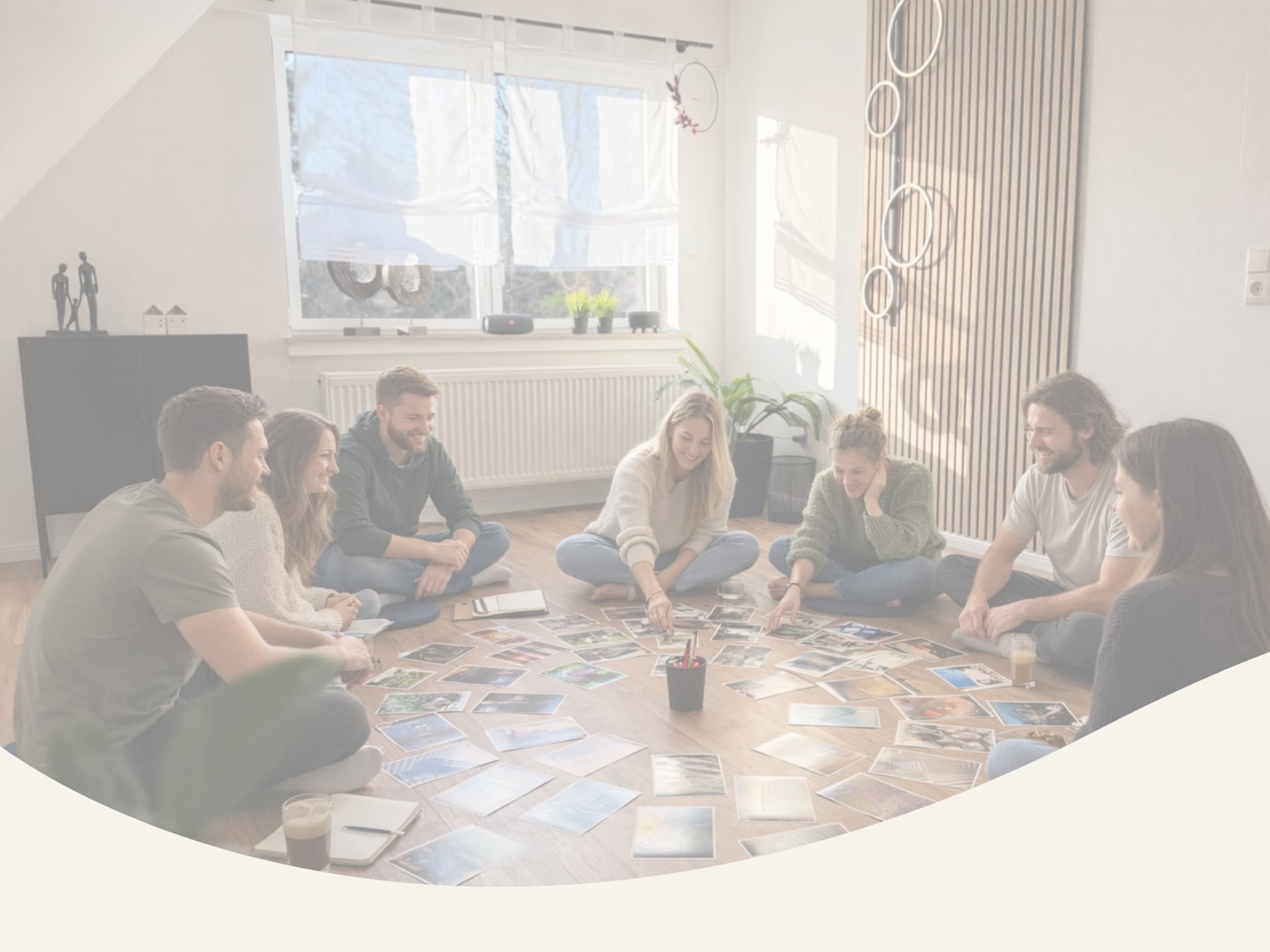 Menschen bei einem Workshop im Kernfokus Studio in Hürth bei Köln