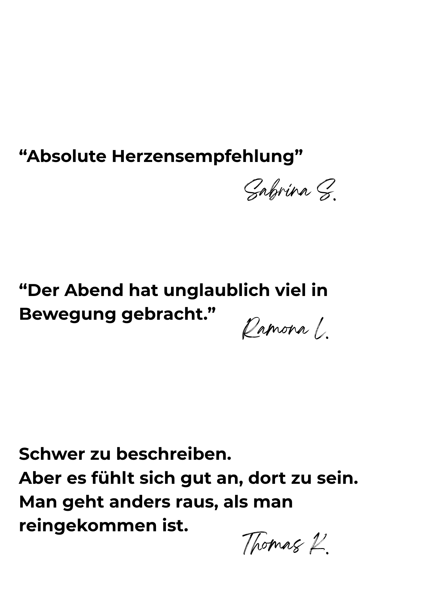 Teilnehmerfeedback Entwicklungsformat Kernfokus
