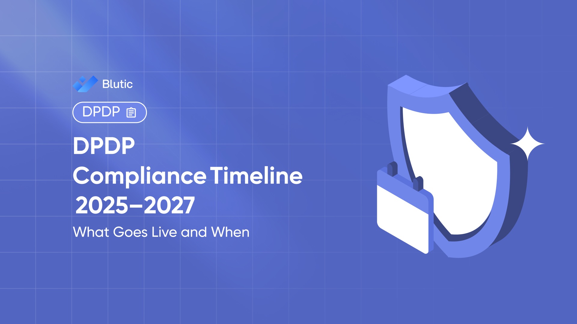 DPDP Compliance Timeline 2025–2027: What Goes Live and When
