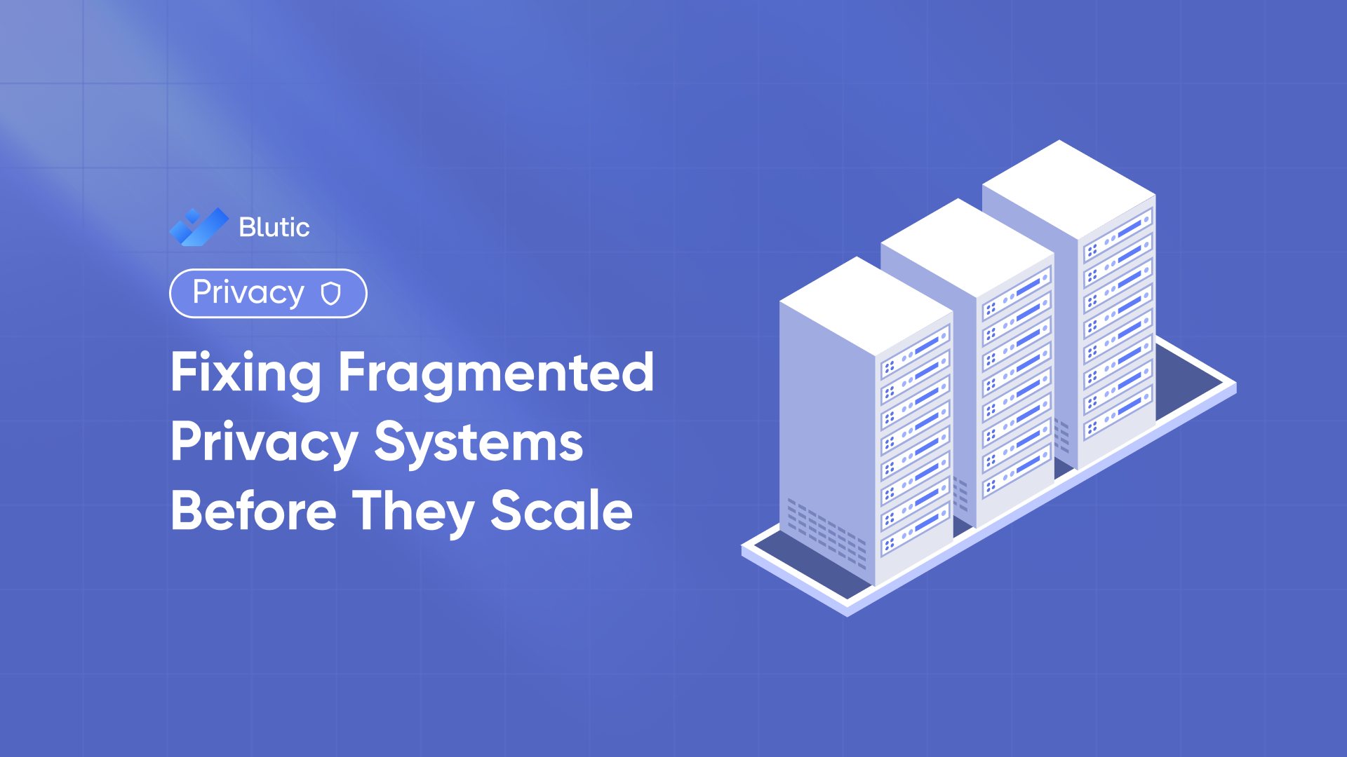Blutic | Fixing Fragmented Privacy Systems Before They Scale 