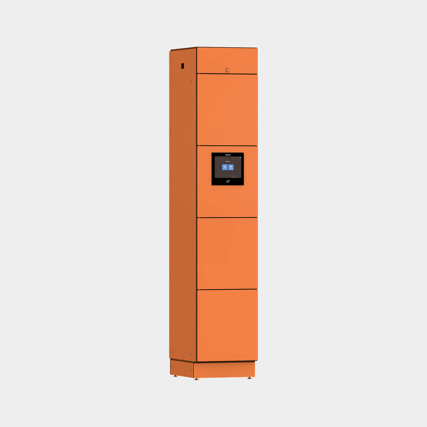 Solid locker Front model in 1015 color