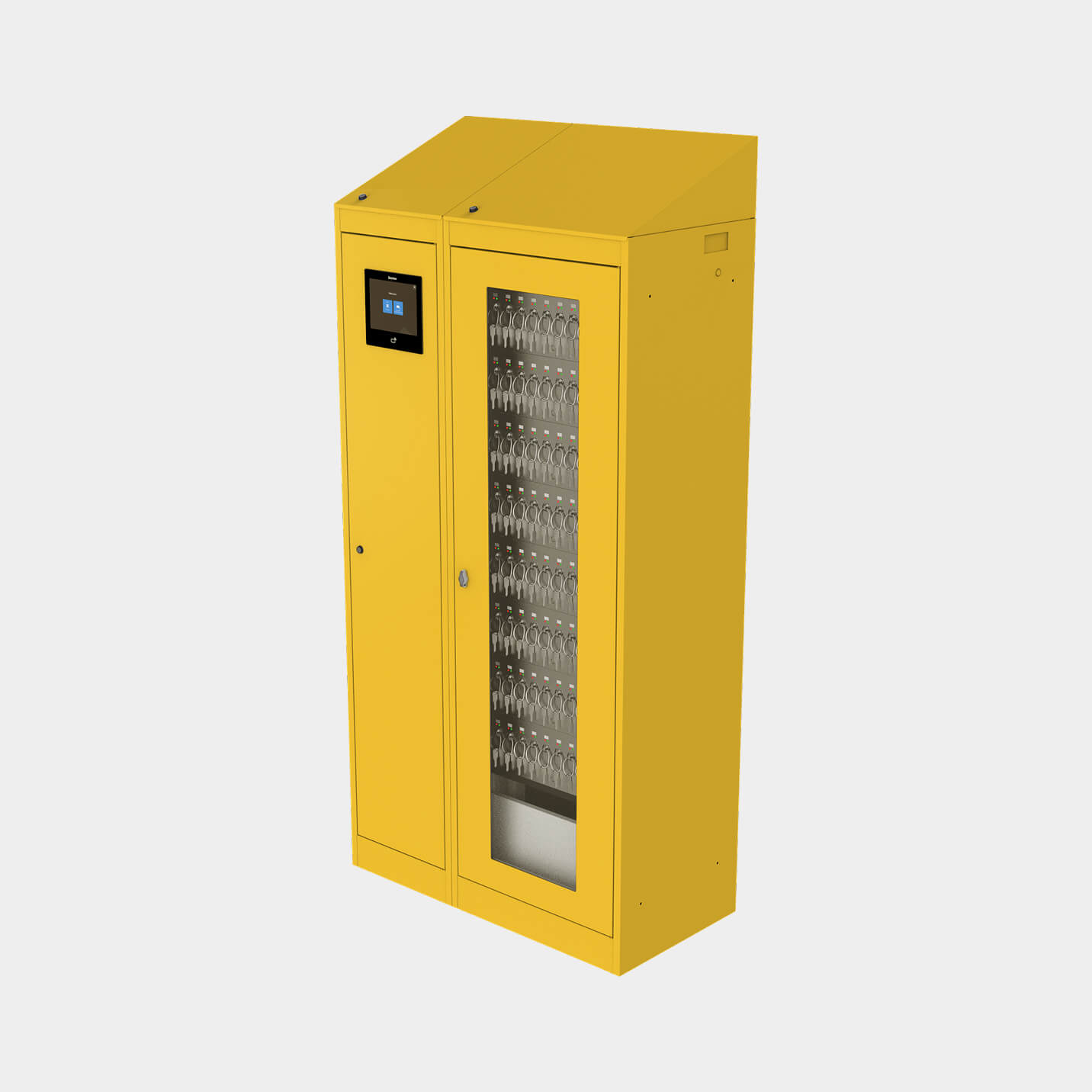 KeyControl locker in RAL 1018 color