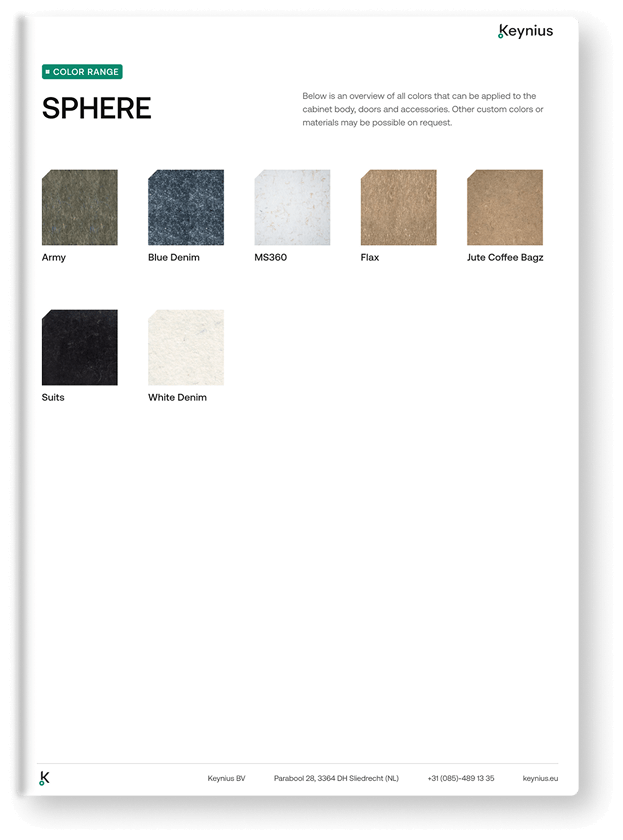 Sphere locker color chart file