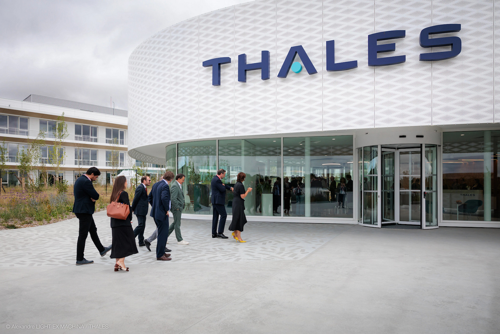 Thales office entrance in France
