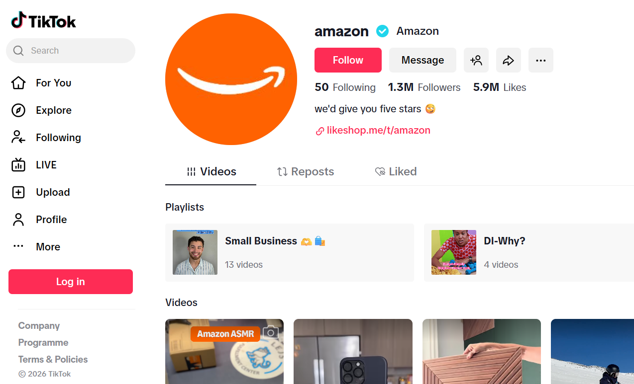 TikTok Profile Picture Size