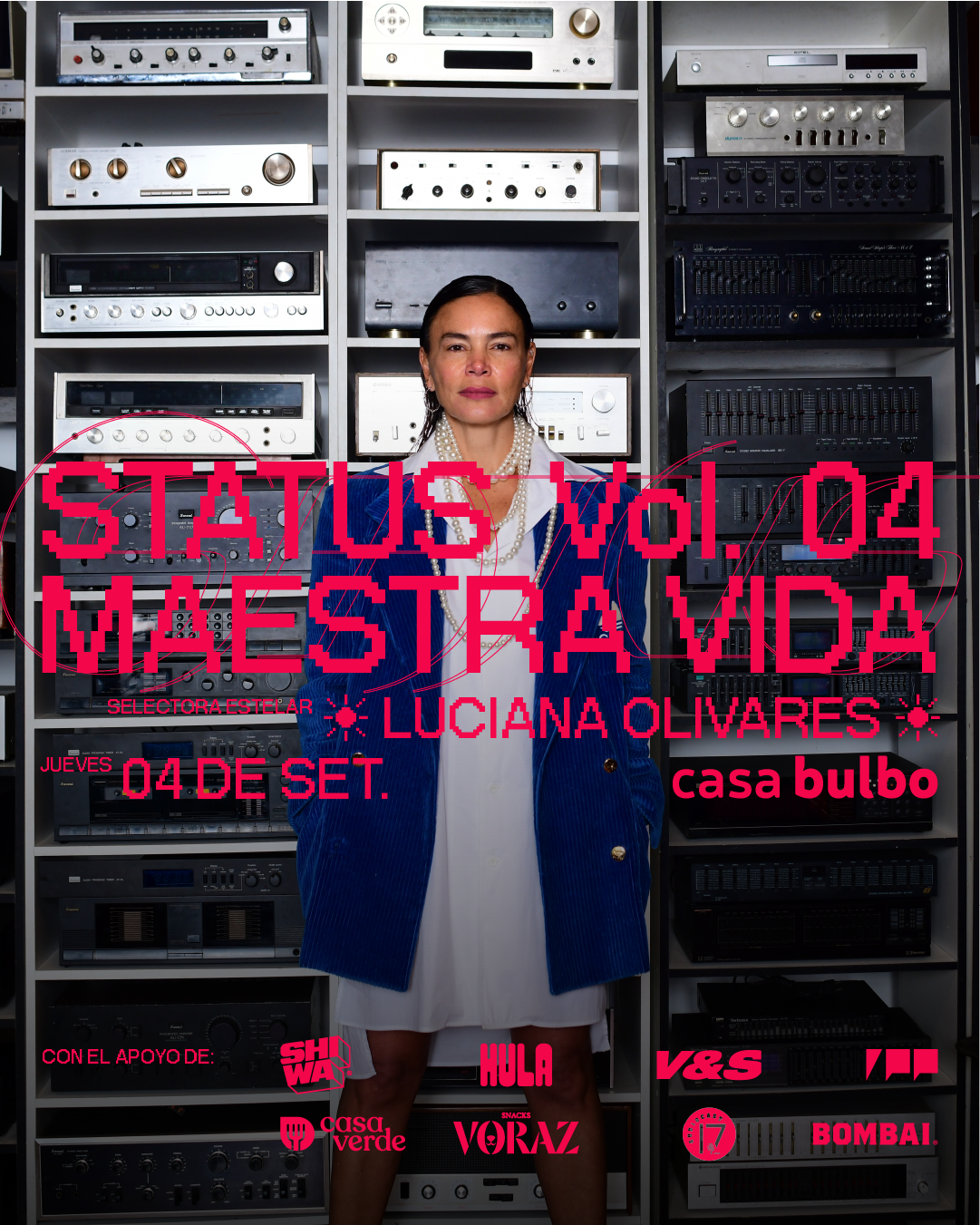 the poster for the Status party