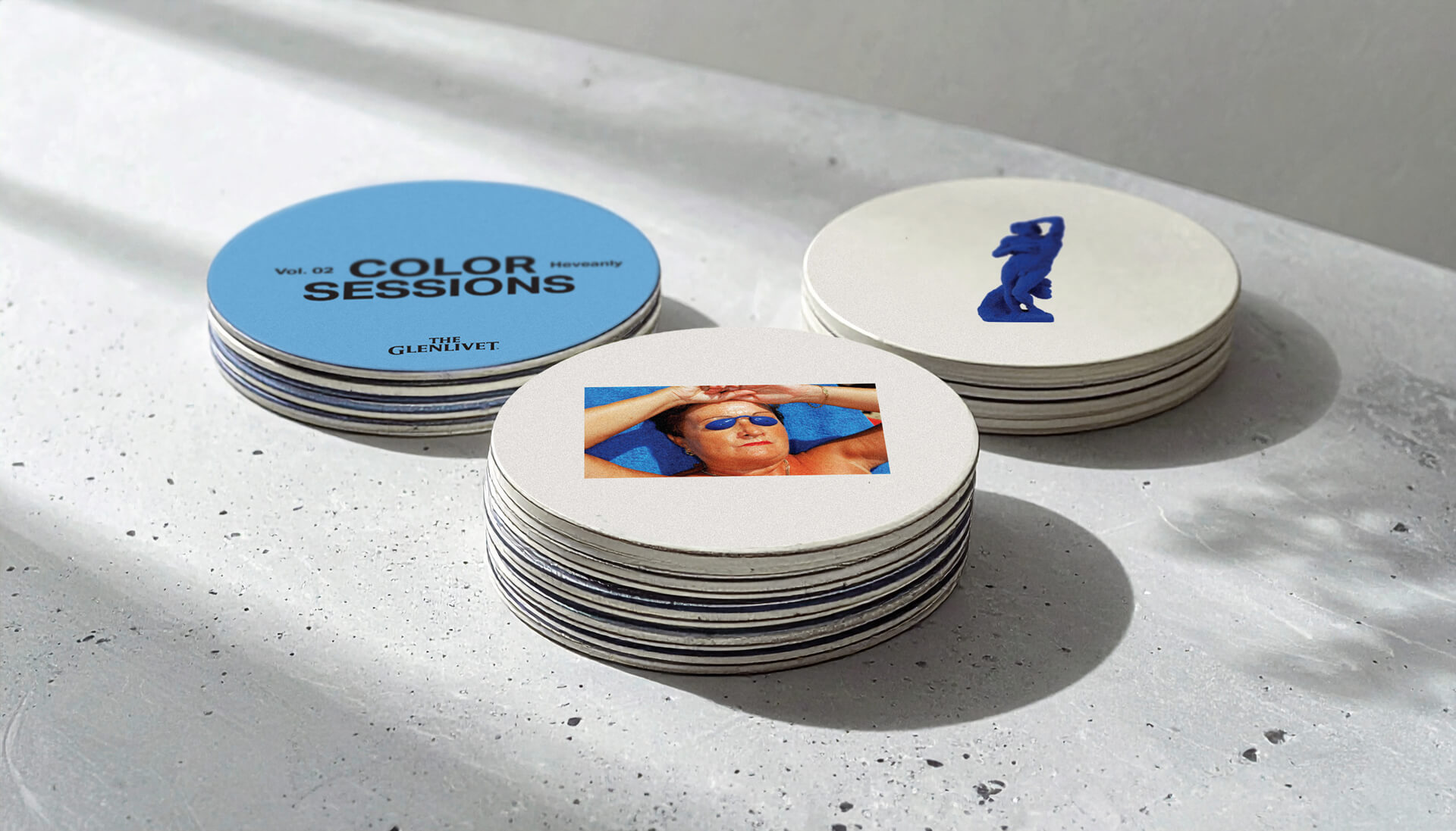Color Sessions coasters