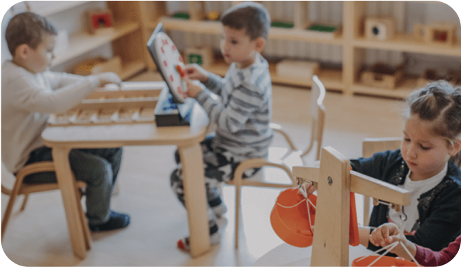 Powered by the EarlyMind Engine™ — Montessori, SEND & project-based roots