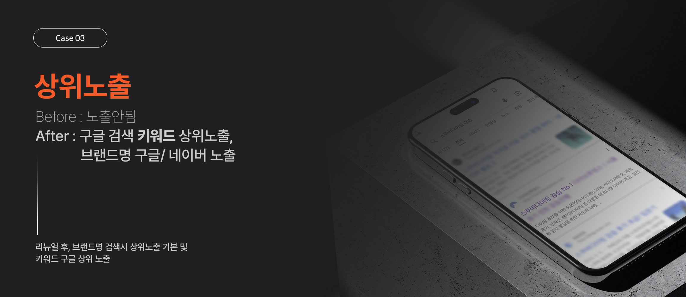 홈페이지제작업체 성과3