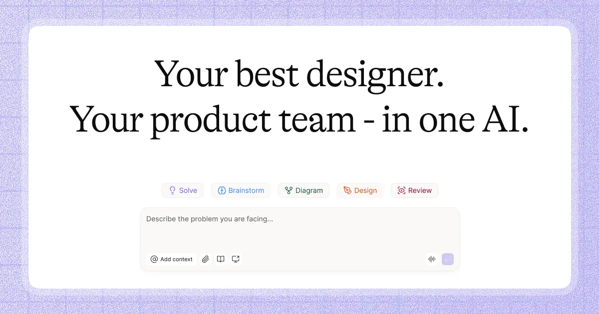 Figr - AI Design Agent for Product Teams | Ship UX Faster