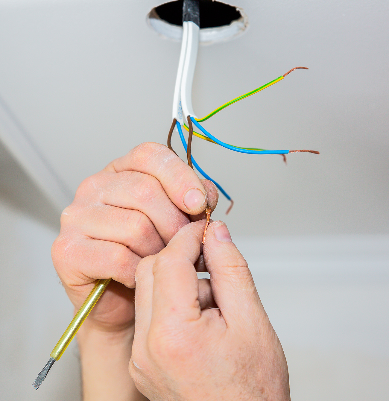 Large-Scale Electrical Rewires