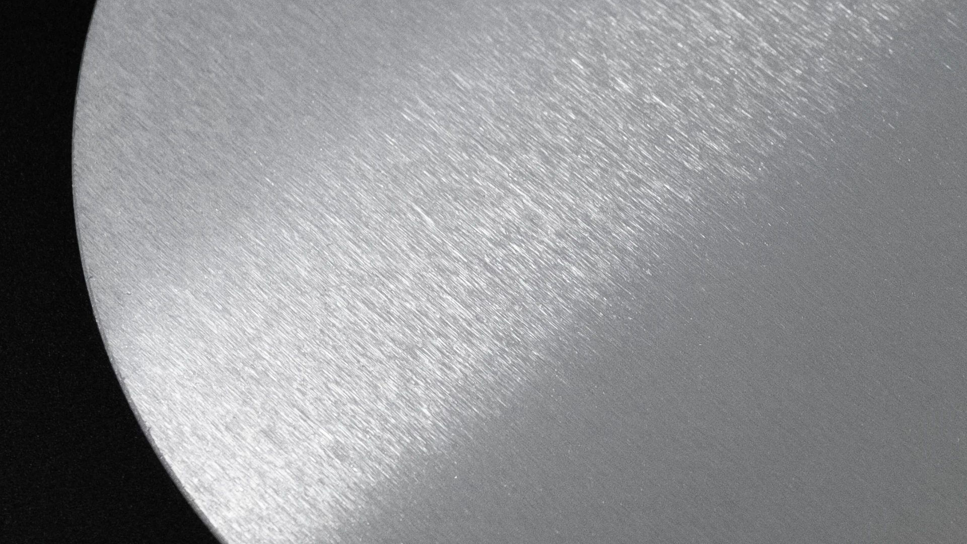 A workpiece with perfectly polished surface