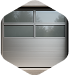 Aluminum garage door