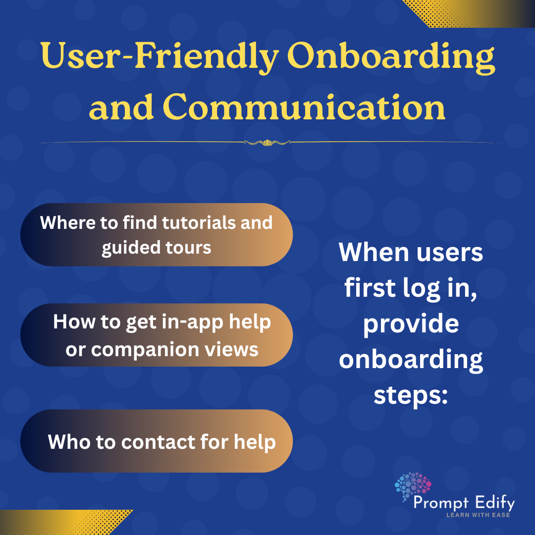 image of user friendly onboarding and communiation
