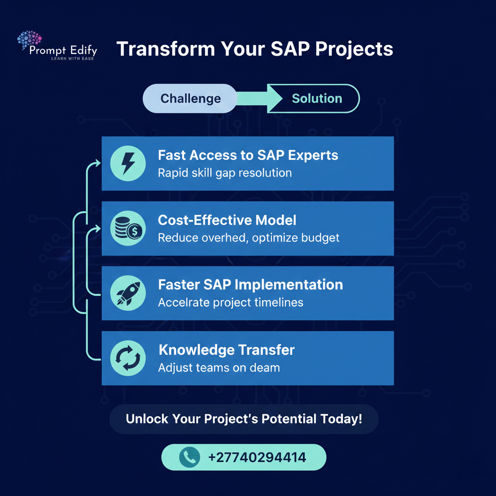 Transform you SAP Projects