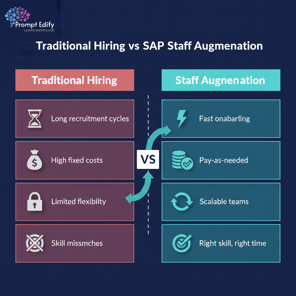 Traditional Hiring vs SAP Staff Augmentation