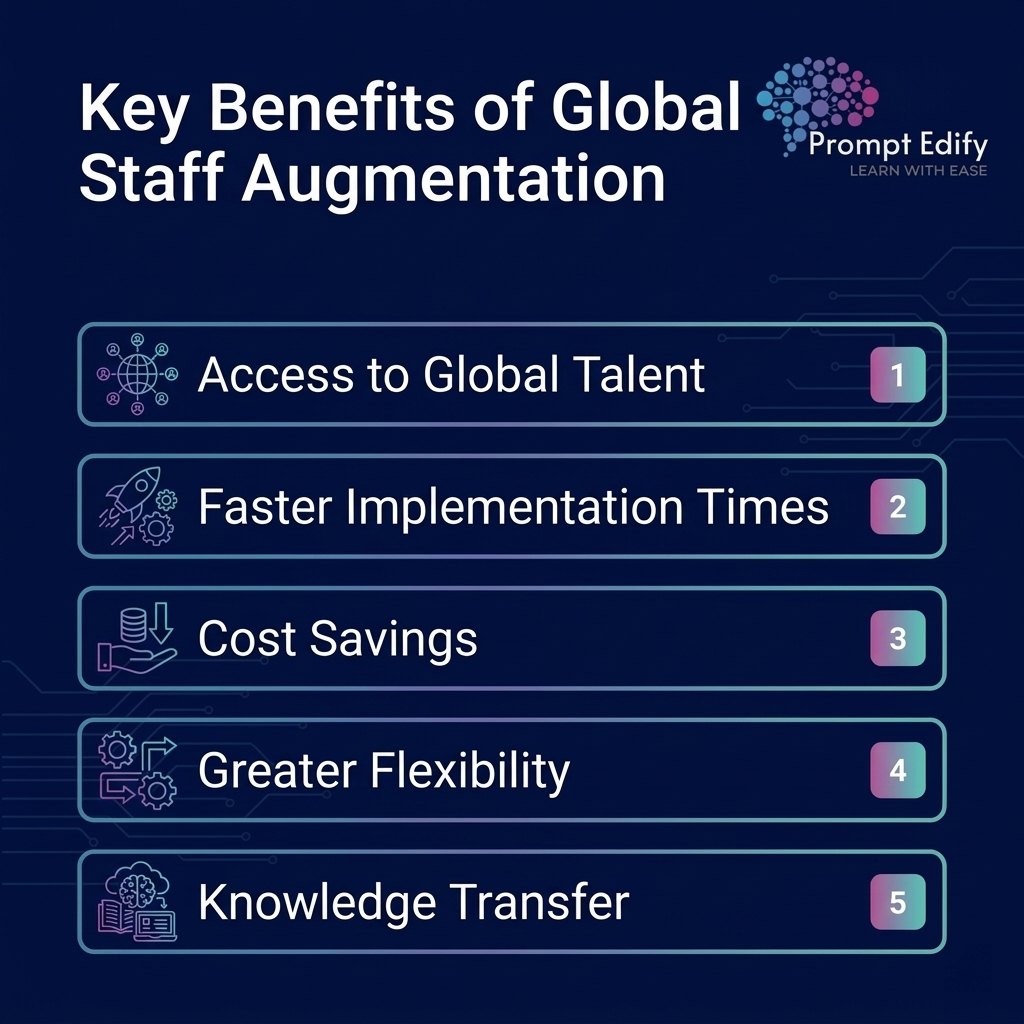 main benefits of leveraging staff augmentation 