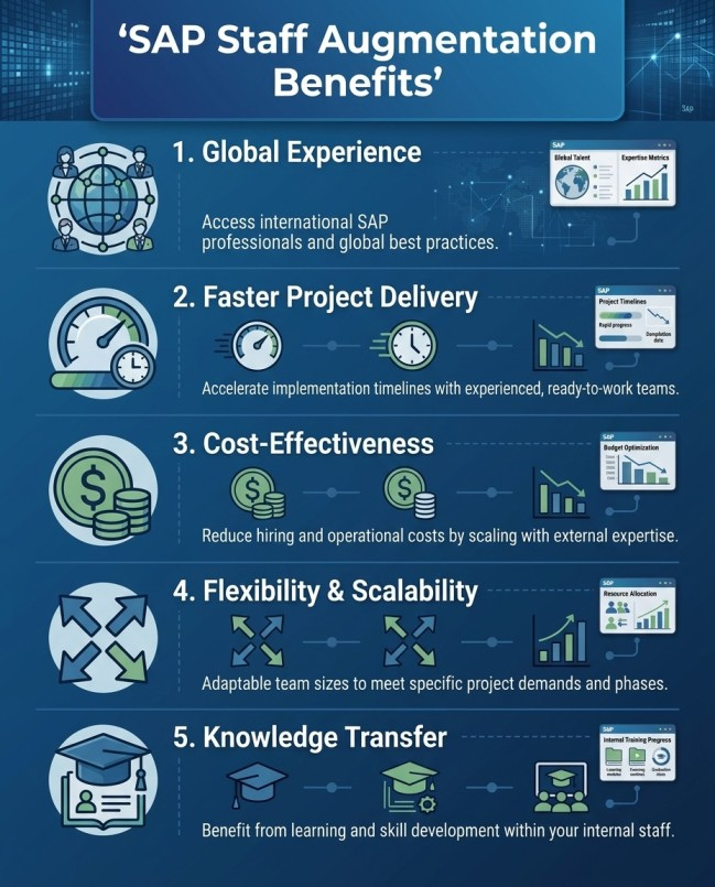 SAP Staff Augmentation Offers Important Benefits