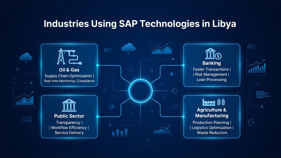 Industries that are utilizing SAP technologies today