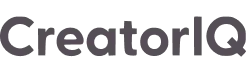 CreatorIQ logo in black font with stylized letters.