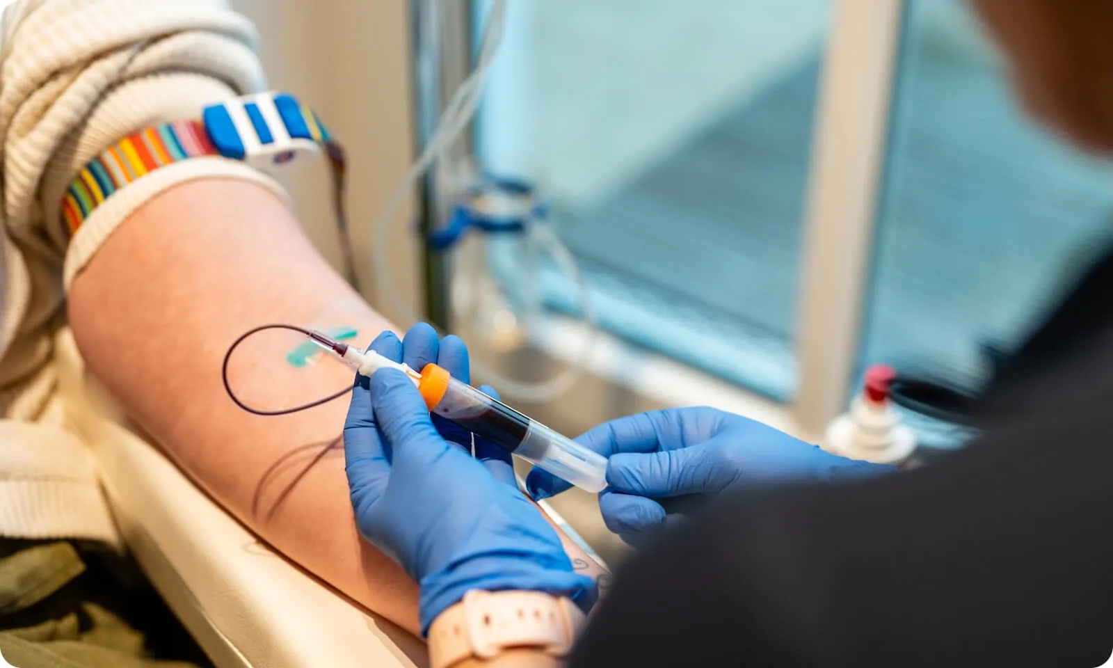 How we work - evidence & blood analyses