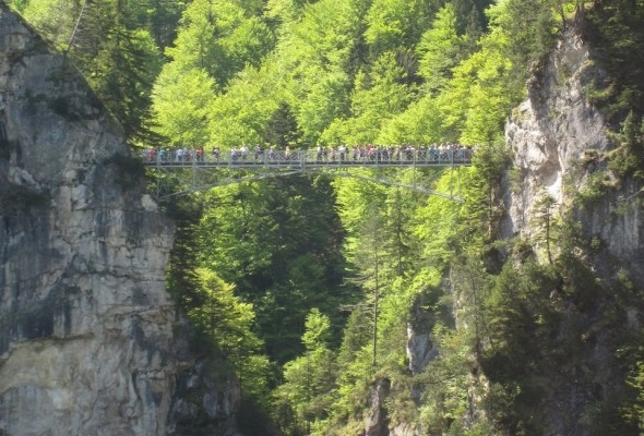Neuschwanstein, impossible viewpoint.