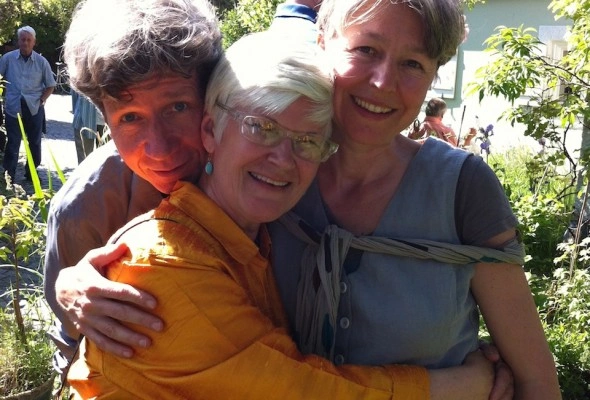 Bernd, Jan and Angelika. OBACHT!, Haidhausen.
