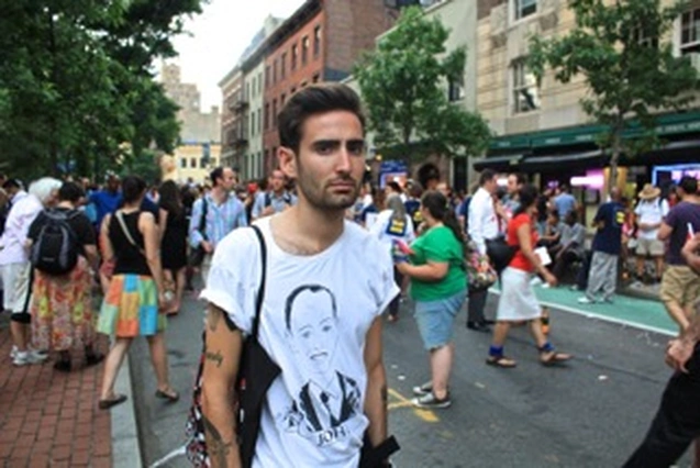 Aaron Skolnick in NYC, June 24–27, 2013, The Archive Louis Zoellar Bickett (11 of 28). Photograph by Louis Zoellar Bickett.