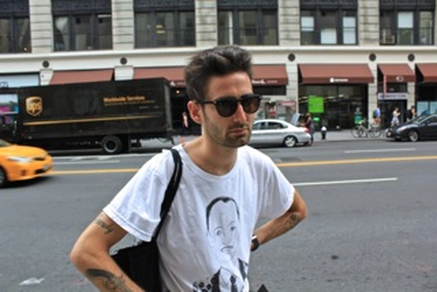 Aaron Skolnick in NYC, June 24–27, 2013, The Archive Louis Zoellar Bickett (13 of 28). Photograph by Louis Zoellar Bickett.