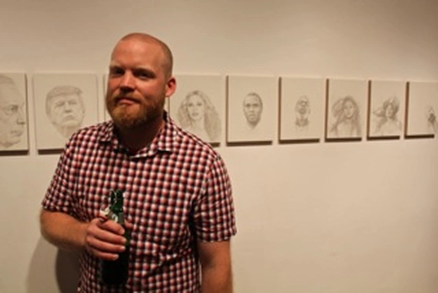 Arron Skolnick’s “Wayward Bound” opening at Rare Gallery, NYC, June 25, 2013 (1 of 80). Photograph by Louis Zoellar Bickett.