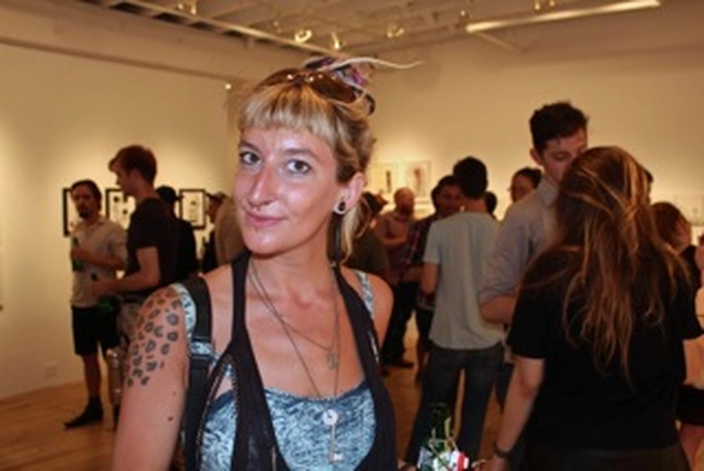 Arron Skolnick’s “Wayward Bound” opening at Rare Gallery, NYC, June 25, 2013 (12 of 80). Photograph by Louis Zoellar Bickett.