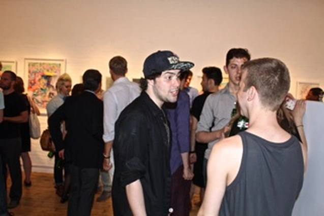 Arron Skolnick’s “Wayward Bound” opening at Rare Gallery, NYC, June 25, 2013 (23 of 80). Photograph by Louis Zoellar Bickett.