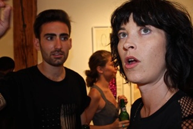 Arron Skolnick’s “Wayward Bound” opening at Rare Gallery, NYC, June 25, 2013 (28 of 80). Photograph by Louis Zoellar Bickett.