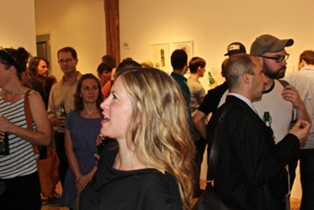 Arron Skolnick’s “Wayward Bound” opening at Rare Gallery, NYC, June 25, 2013 (32 of 80). Photograph by Louis Zoellar Bickett.