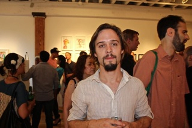 Arron Skolnick’s “Wayward Bound” opening at Rare Gallery, NYC, June 25, 2013 (34 of 80). Photograph by Louis Zoellar Bickett.