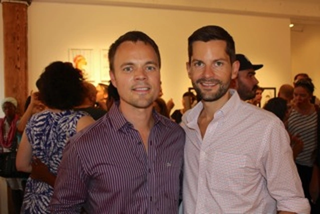 Arron Skolnick’s “Wayward Bound” opening at Rare Gallery, NYC, June 25, 2013 (37 of 80). Photograph by Louis Zoellar Bickett.