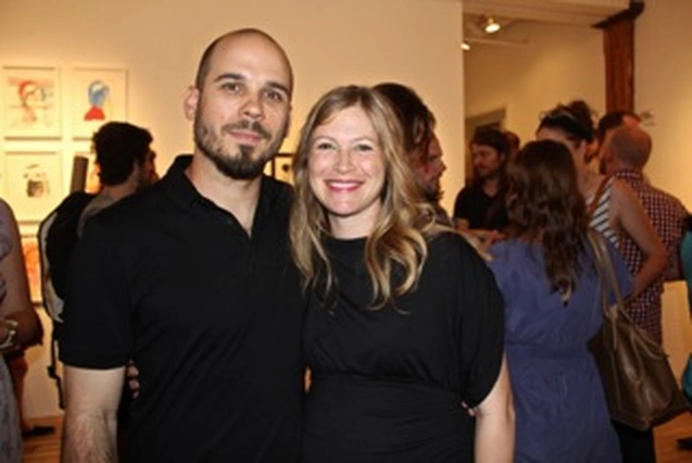 Arron Skolnick’s “Wayward Bound” opening at Rare Gallery, NYC, June 25, 2013 (44 of 80). Photograph by Louis Zoellar Bickett.